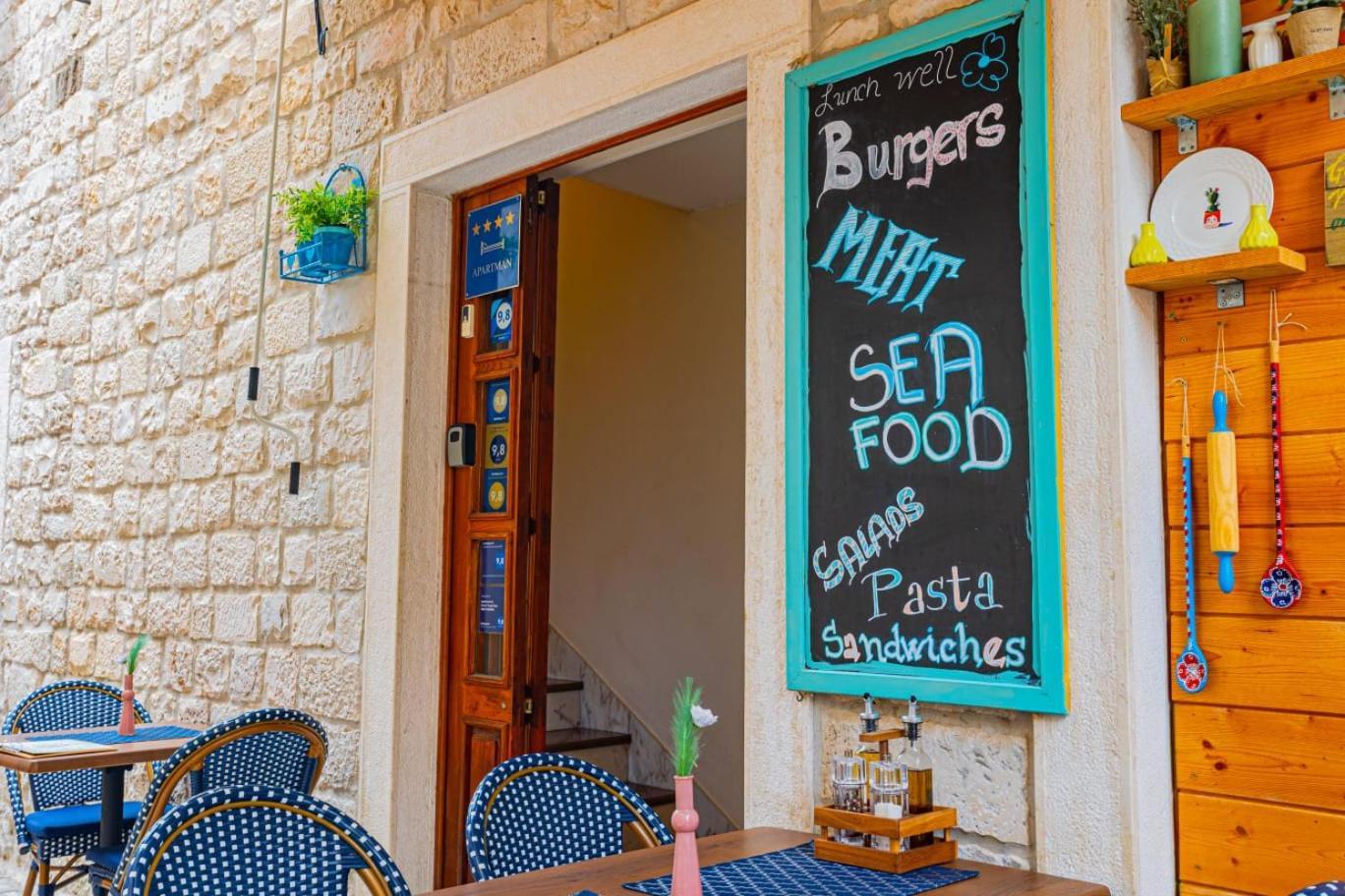 Apartments & Rooms Trogir Stars Free Parking Exterior foto